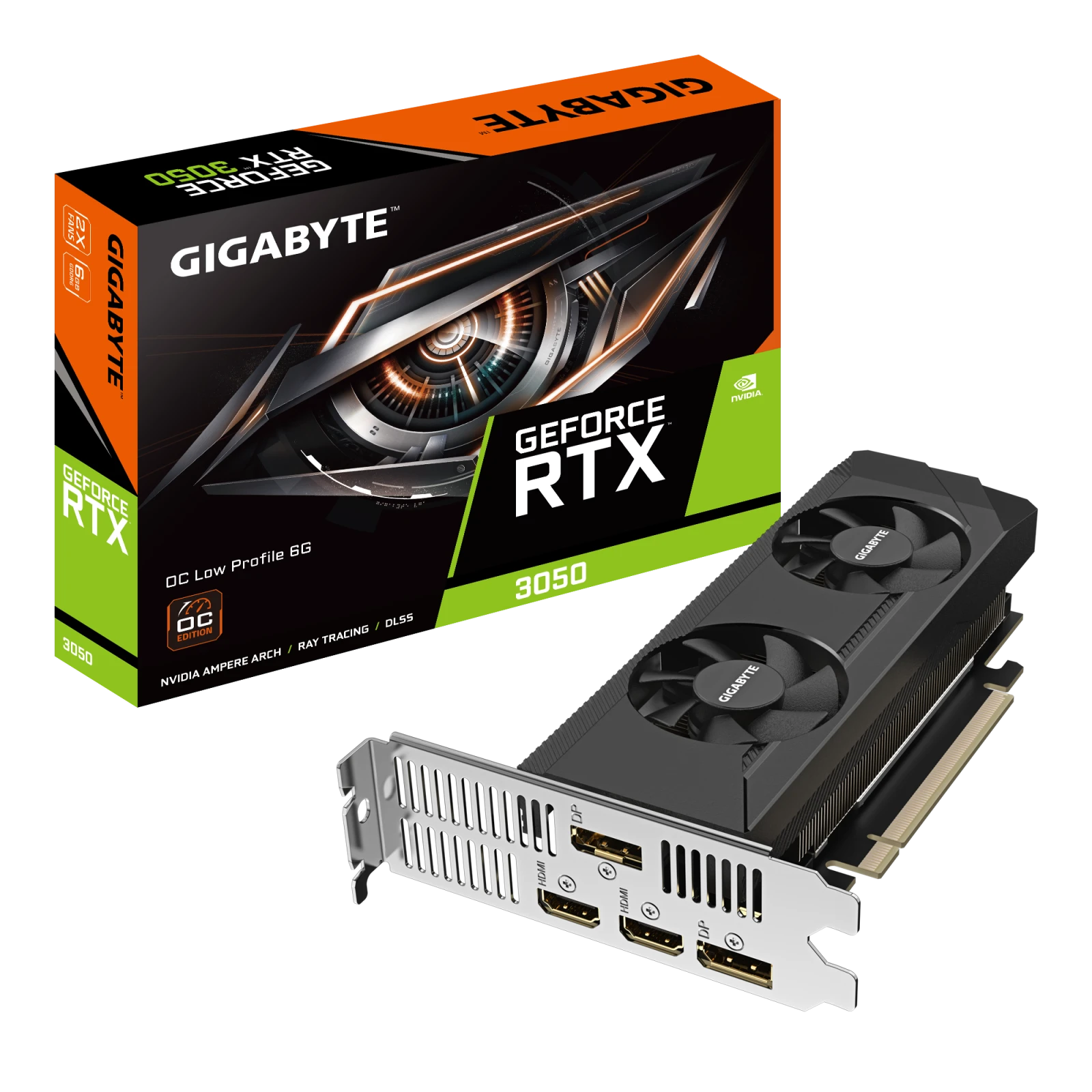 Gigabyte GeForce RTX 3050 OC Low Profile 6G